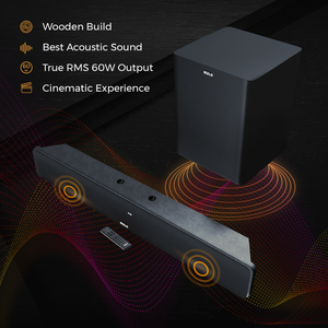 Mulo Arena 6000 2.1 Channel Soundbar with Subwoofer - mulo.in