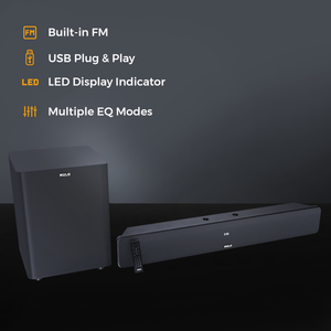 Mulo Arena 6000 2.1 Channel Soundbar with Subwoofer - mulo.in