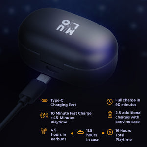 Mulo Wonderbuds 500 Truly Wireless Earphone(TWS) - mulo.in